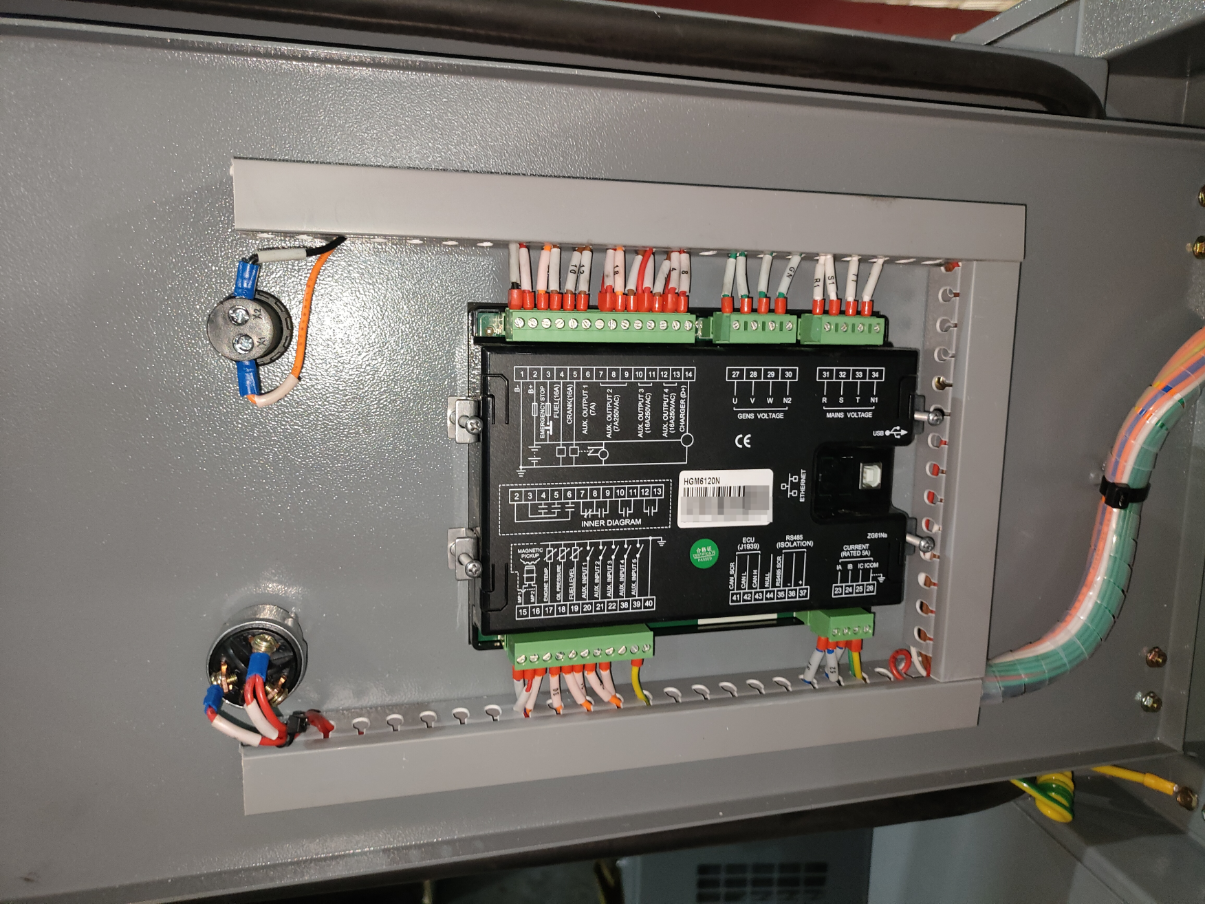 Groupe électrogène diesel DIY-DP165 YTO LR6B3L-15 120 kW 150 kVA 50 Hz