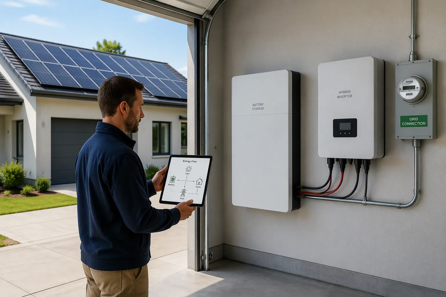Syst&egrave;mes de stockage solaire plus