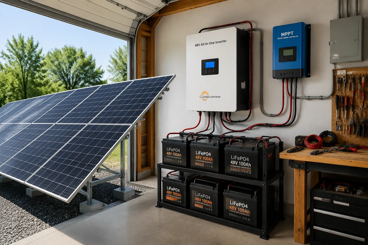 Comment construire un g&eacute;n&eacute;rateur solaire de 5 000 watts